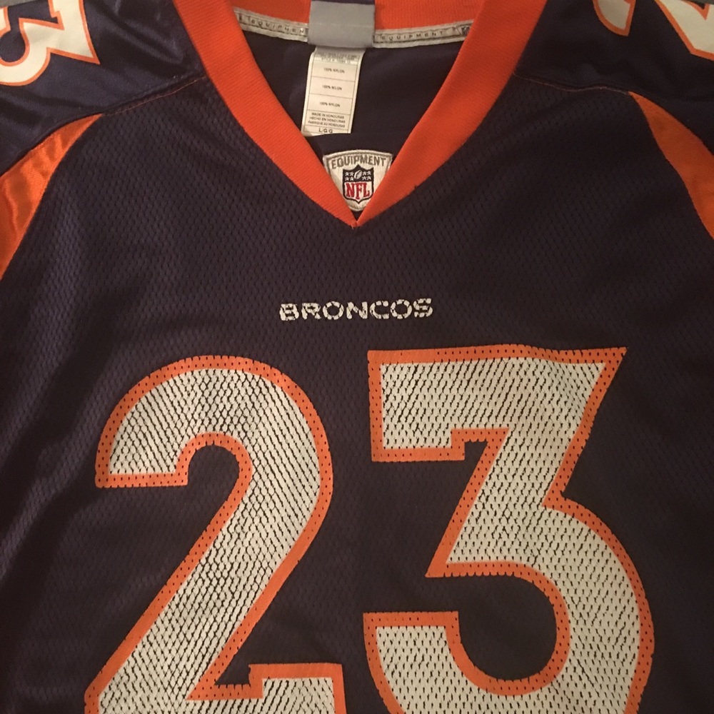 Broncos Willis McGahee #23 large